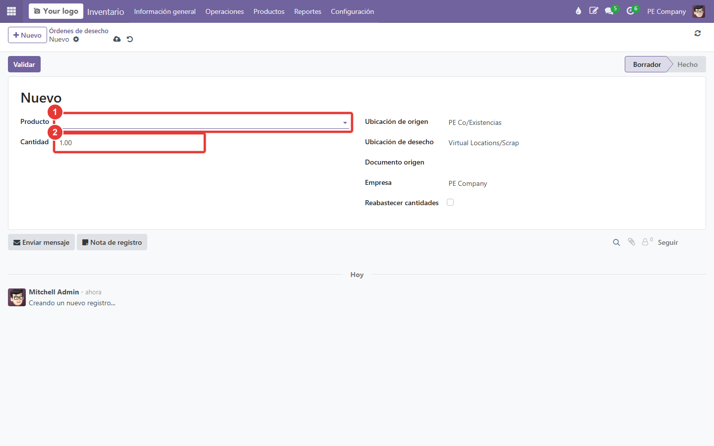 Desecho nuevo — producto (1)